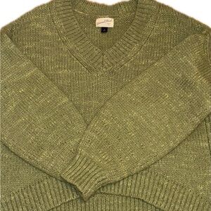 Universal Thread Olive V-Neck Sweater